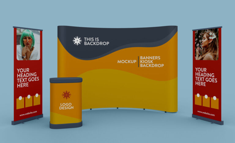 Free-Exhibition-Standing-Banner-Kiosk-Backdrop-Mockup-PSD